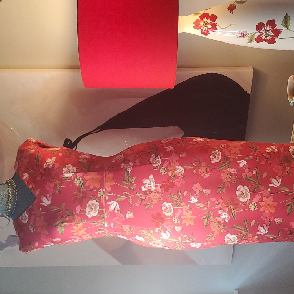Calvin Klein Floral Sheath Dress